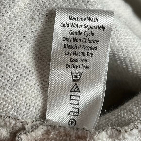 CAITE Small Leopard Camo Print‎ Floral Embroidered French Terry Cardigan Hoodie - Picture 10 of 11